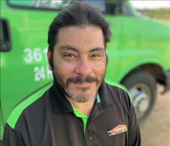 Tony Deleon, team member at SERVPRO of Victoria