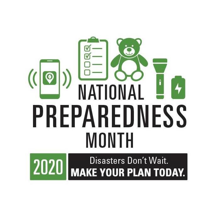 National preparedness month logo